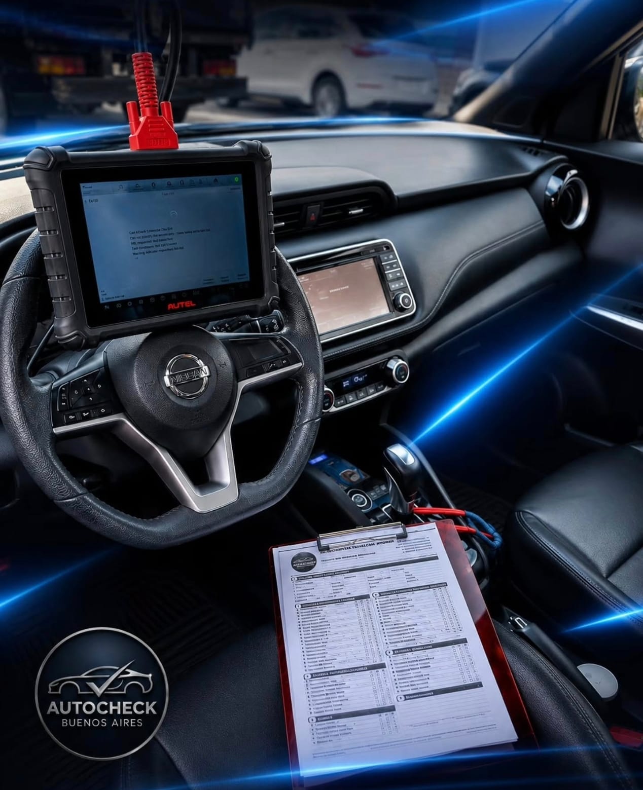 Inspección de motor y mecánica por especialista